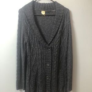 Cardigan Sweater Navy Blue